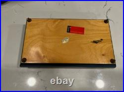 Vintage REUGE Italian Jewelry Music Box Floral Inlaid Wood Plays Misty Works