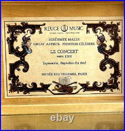 Vintage REUGE MUSIC Sainte Croix Swiss Music Box My Lady Greensleeves NO. 3438