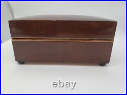 Vintage REUGE Music Box Art DECO Dancing Couples Cigarette Humidor Jewelry c1950