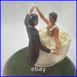 Vintage REUGE Waltzing Couple Made in Switzerland Automation Music Box WORKS