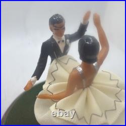 Vintage REUGE Waltzing Couple Made in Switzerland Automation Music Box WORKS