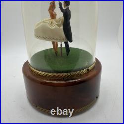 Vintage REUGE Waltzing Couple Made in Switzerland Automation Music Box WORKS
