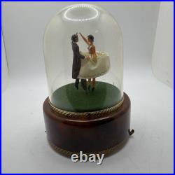 Vintage REUGE Waltzing Couple Made in Switzerland Automation Music Box WORKS