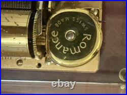 Vintage ROMANCE San Francisco Music Box Co. Swiss Made Reuge Gift