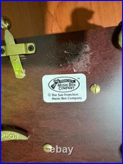 Vintage ROMANCE San Francisco Music Box Co. Swiss Made Reuge Gift