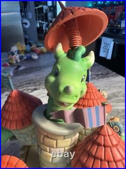 Vintage Rare Enesco Puff The Magic Dragon Multi-Action Music Box 1991 572772