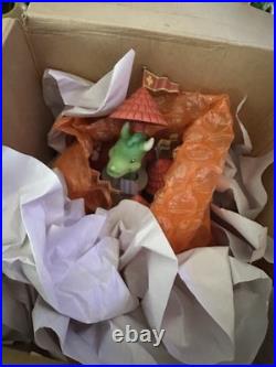 Vintage Rare Enesco Puff The Magic Dragon Multi-Action Music Box 1991 572772