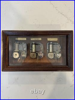 Vintage Rare Linden Three Song Music Box Made In Japan Vintage Rare Linden Three Song Music Box Made In Japan