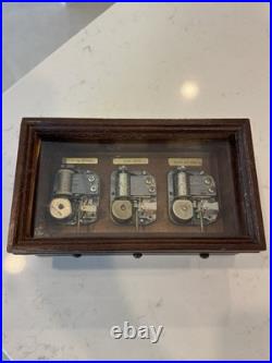 Vintage Rare Linden Three Song Music Box Made In Japan Vintage Rare Linden Three Song Music Box Made In Japan