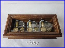 Vintage Reuge 3 Comb Music Box Beatles