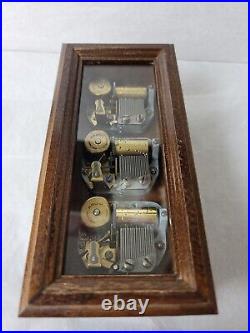 Vintage Reuge 3 Comb Music Box Beatles