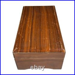 Vintage Reuge 50-Note Music Box, Mozart/Bach, Working, Damaged Box Vintage Reuge 50-Note Music Box, Mozart/Bach, Working, Damaged Box