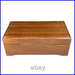 Vintage Reuge 50-Note Music Box, Mozart/Bach, Working, Damaged Box Vintage Reuge 50-Note Music Box, Mozart/Bach, Working, Damaged Box