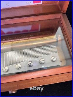 Vintage Reuge 72 Note Music Box. Wolfgang Amadeus Mozart Turkish March. SEE VIDEO