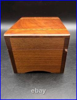 Vintage Reuge Auberson Music Box36 NoteSolid Walnut Box