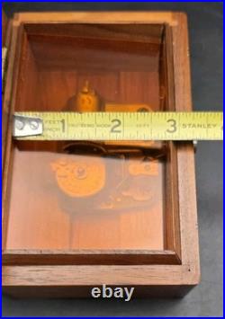 Vintage Reuge Auberson Music Box36 NoteSolid Walnut Box