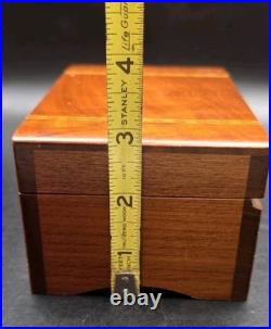 Vintage Reuge Auberson Music Box36 NoteSolid Walnut Box