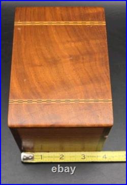 Vintage Reuge Auberson Music Box36 NoteSolid Walnut Box