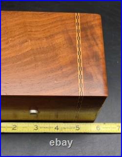 Vintage Reuge Auberson Music Box36 NoteSolid Walnut Box