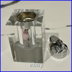 Vintage Reuge Automaton Dancing Couple Music Box With Lighter Works(watch Video)