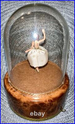 Vintage Reuge Ballerina Domed Music Box 5 Kiss Waltz Works Perfectly Vintage Reuge Ballerina Domed Music Box 5 Kiss Waltz Works Perfectly