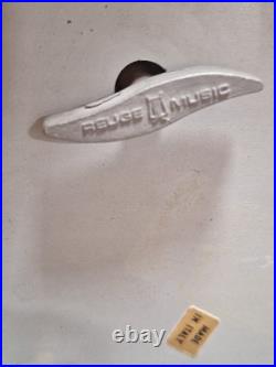 Vintage Reuge Carosell Iipatick Holder Music Box. Alabaster Gold Made In Italy