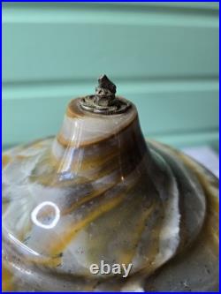 Vintage Reuge Carousel Lipstic Cigarette Style Marble Music Box Italy
