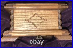 Vintage Reuge Christmas Themed Music Box Dr Zhviago Lara's Theme Swiss Working