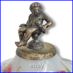 Vintage Reuge Cigarette Lipstick Carousel Music Box Speak Softly Love Italy READ