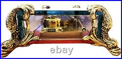 Vintage Reuge Crystal Clear Music Box 72 Note Beethoven 3 Parts Switzerland