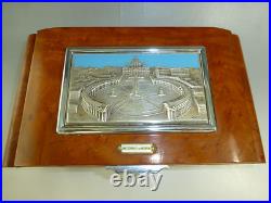 Vintage Reuge Dancing Ballerina Music Jewelry Box Restored (watch The Video)