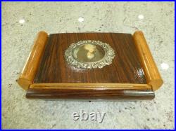 Vintage Reuge Dancing Ballerina Music Jewelry Box Wondeful Working (watch Video)
