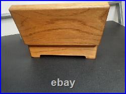 Vintage Reuge Hardwood 3/72 3 Songs 72 Notes Swiss Music Box Working And Clean