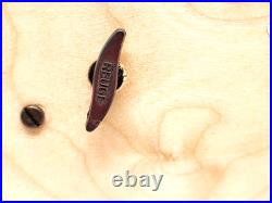 Vintage Reuge Italian Music Jewelry Box Inlaid Floral Design Sorrento withClock