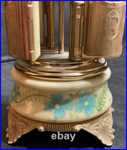 Vintage Reuge Italy Music Carousel Cigarette Lipstick Holder