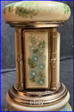 Vintage Reuge Italy Music Carousel Cigarette Lipstick Holder