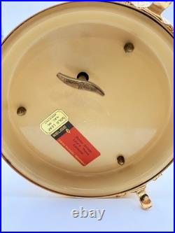 Vintage Reuge Lipstick Cigarette Music Box Carousel Rare Angel Harp Dr Zhivago