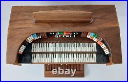 Vintage Reuge MINI ORGAN Handmade Music Box SUPER DETAILED Works Great RARE