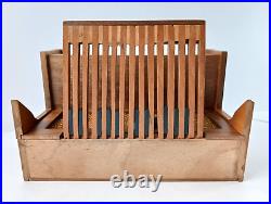 Vintage Reuge MINI ORGAN Handmade Music Box SUPER DETAILED Works Great RARE