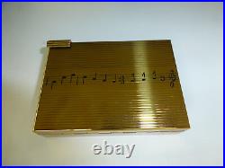 Vintage Reuge Miniature Music Box Powder Compact Fully Serviced (WATCH VIDEO)