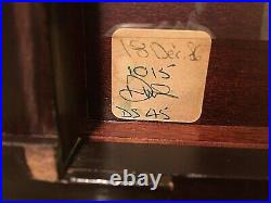 Vintage Reuge Music Box 5 Cylinder Johann Strauss #1815/2500 Franklin Mint 1985