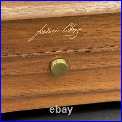 Vintage Reuge Music Box Frederic Chopin Tristesse 36 Note Koa Wood Switzerland