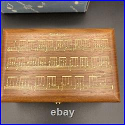 Vintage Reuge Music Box Frederic Chopin Tristesse 36 Note Koa Wood Switzerland