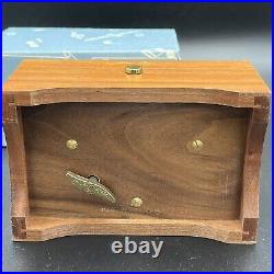 Vintage Reuge Music Box Frederic Chopin Tristesse 36 Note Koa Wood Switzerland