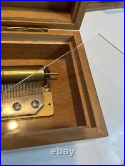 Vintage Reuge Music Box Nutcracker 3/72 Tchaikovsky (See Video/Notes) Sugar Plum