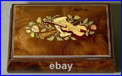 Vintage Reuge Music Box Sainte-Croix Switzerland My Heart Will Go On Titanic