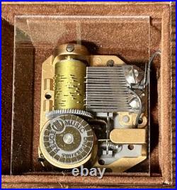 Vintage Reuge Music Box Sainte-Croix Switzerland My Heart Will Go On Titanic