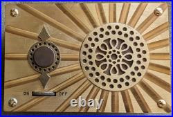 Vintage, Reuge, Music Box, Working Condition, Swiss Made, Sunburst Brass Pre-Own