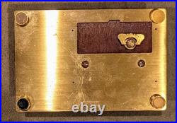 Vintage, Reuge, Music Box, Working Condition, Swiss Made, Sunburst Brass Pre-Own