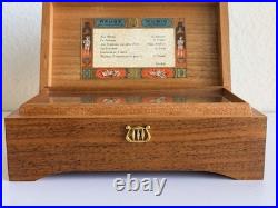Vintage Reuge Sainte-Croix 6/41 Swiss Music Box Plays Ave Maria + 5 Works